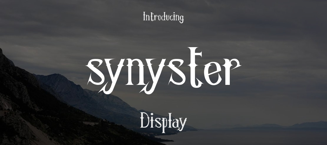 synyster Font