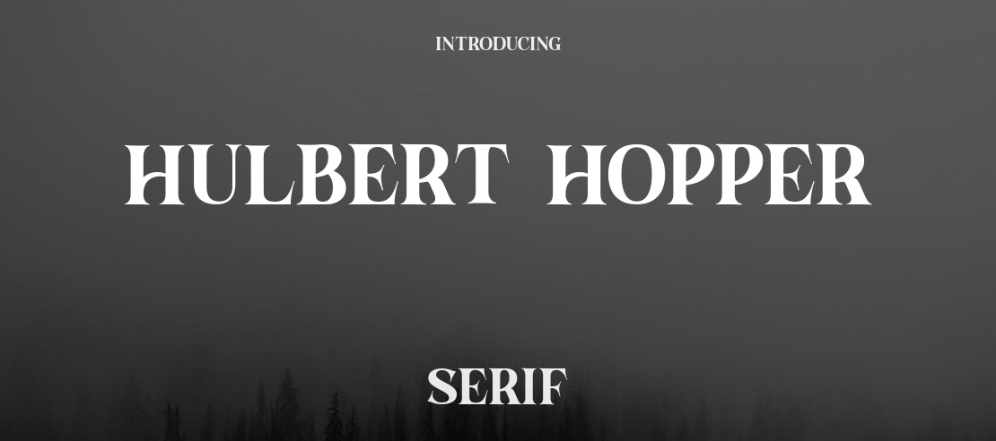 Hulbert Hopper Font