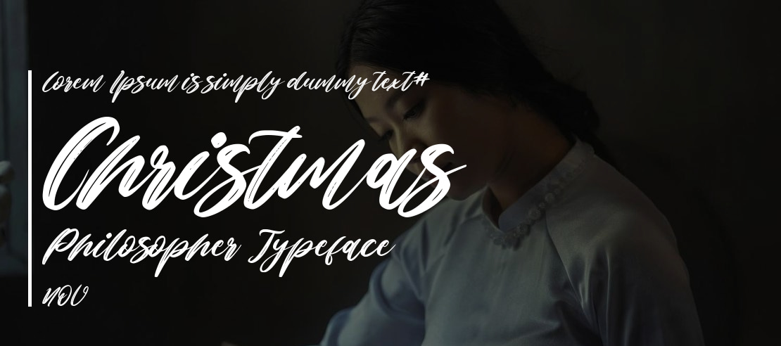 Christmas Philosopher Font