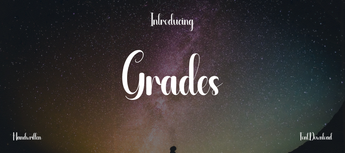 Grades Font