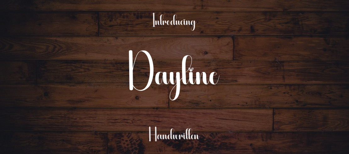 Dayline Font