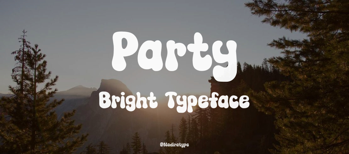 Party Bright Font