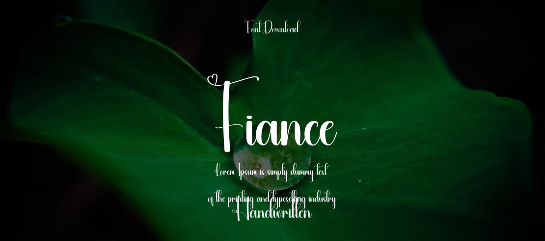 Fiance Font