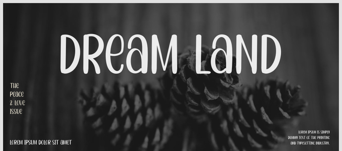 Dream Land Font