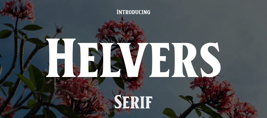 Helvers Font