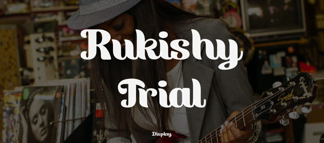 Rukishy Trial Font