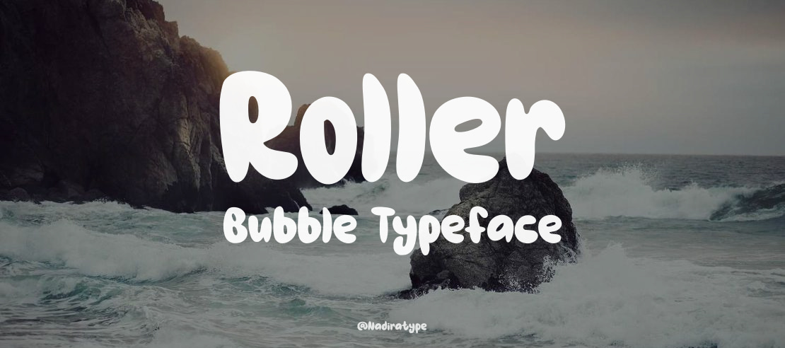 Roller Bubble Font