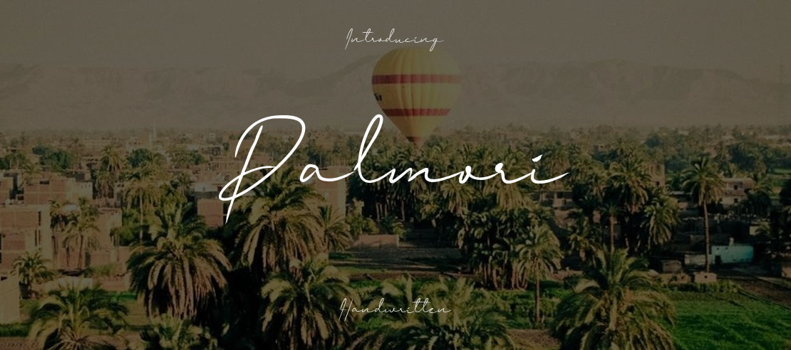 Palmori Font