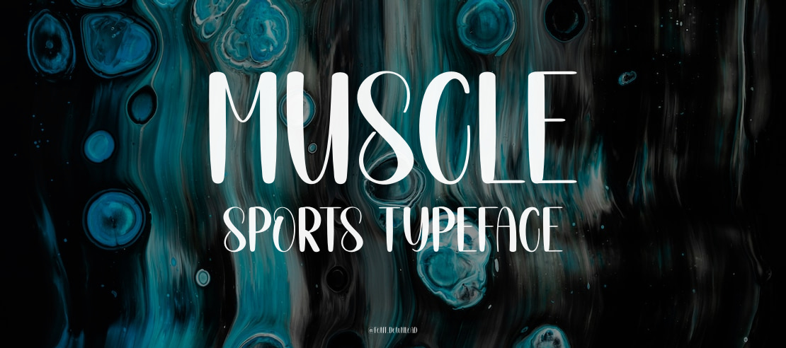 Muscle Sports Font