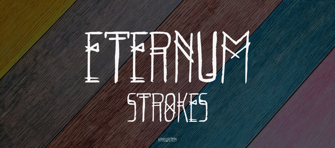Eternum Strokes Font