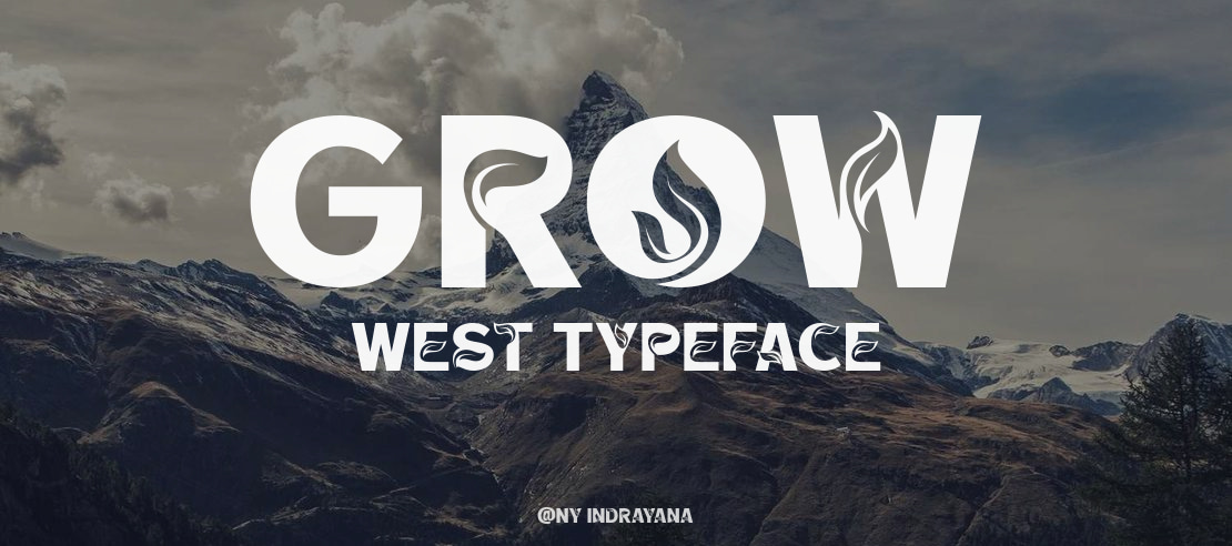 Grow West Font