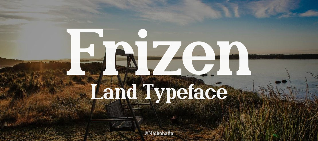 Frizen Land Font