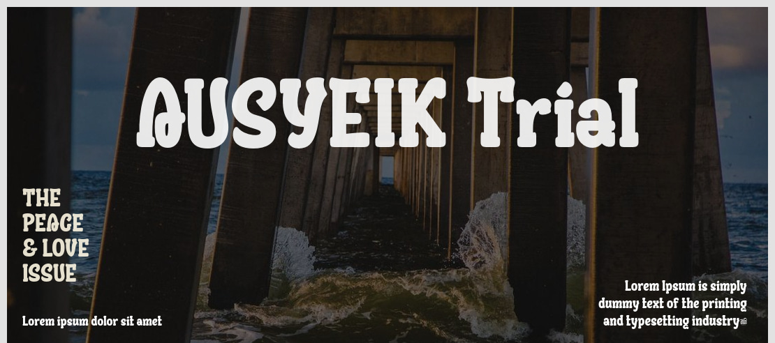 AUSYEIK Trial Font