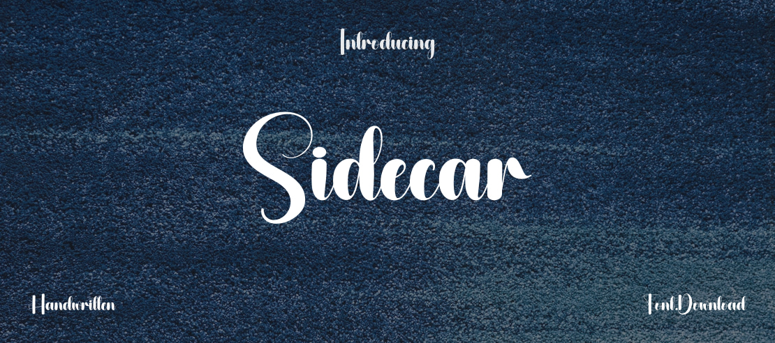 Sidecar Font