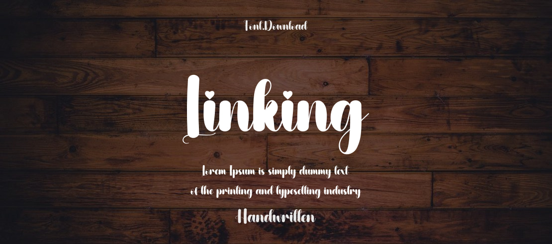 Linking Font