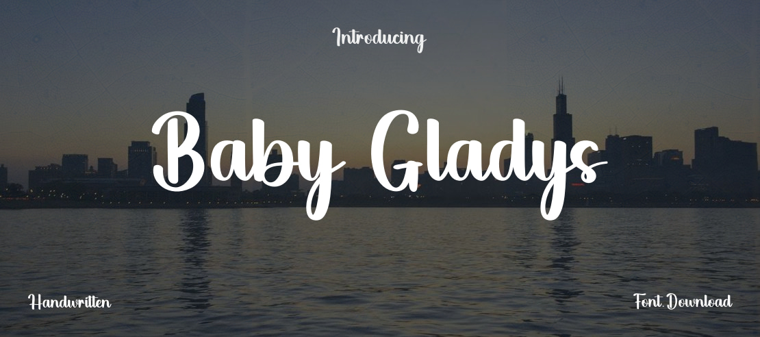 Baby Gladys Font