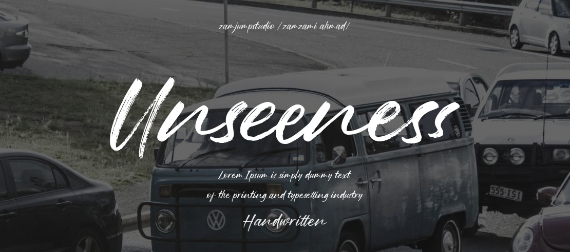 Unseeness Font