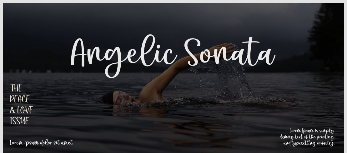 Angelic Sonata Font