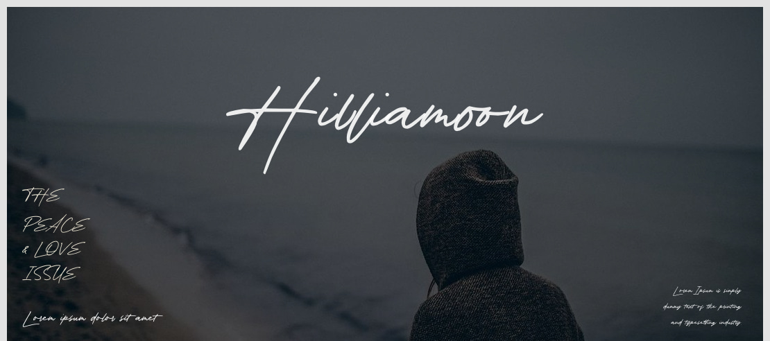 Hilliamoon Font