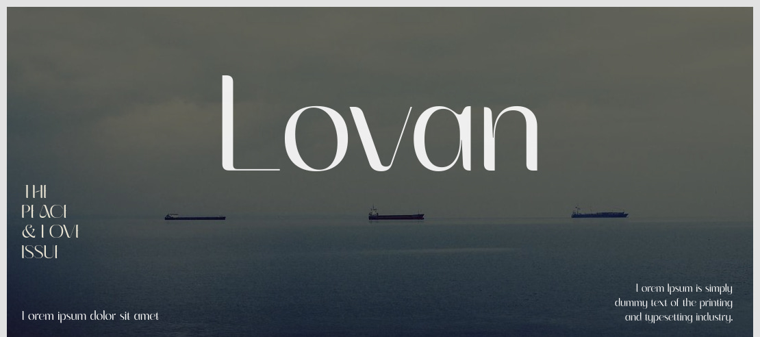 Lovan Font