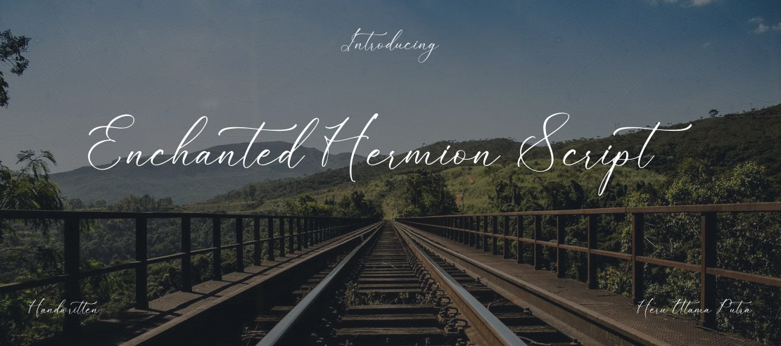 Enchanted Hermion Script Font Family