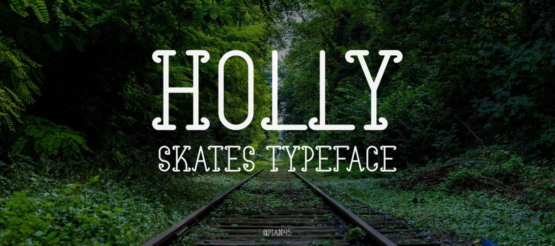 Holly Skates Font