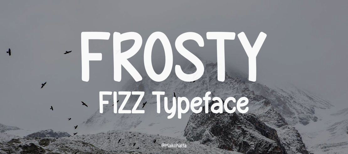 FROSTY FIZZ Font