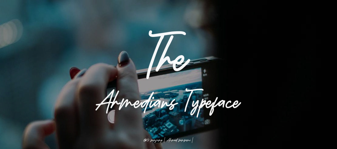 The Ahmedians Font