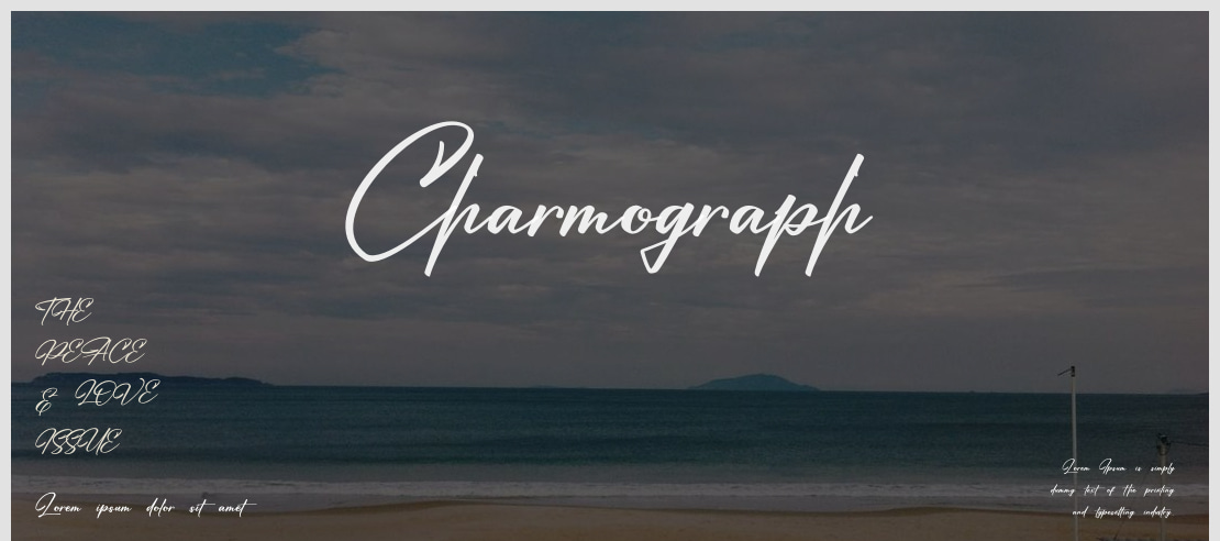 Charmograph Font