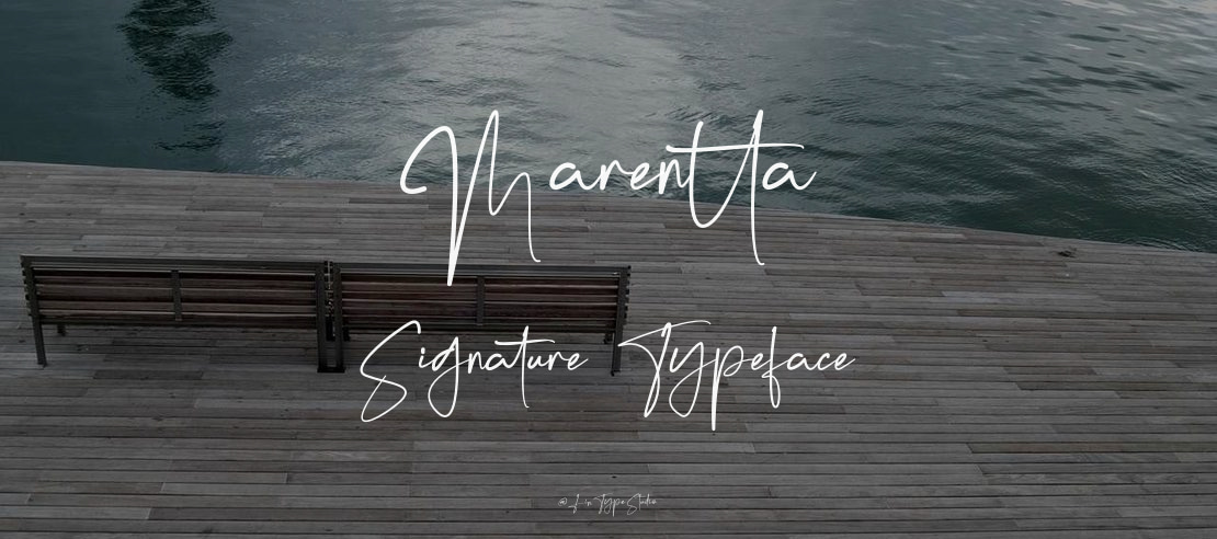 Marentta Signature Font