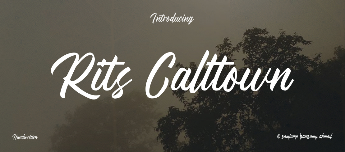 Rits Calltown Font