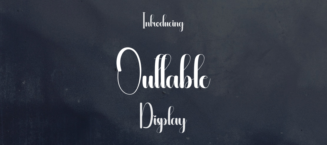 Outtable Font