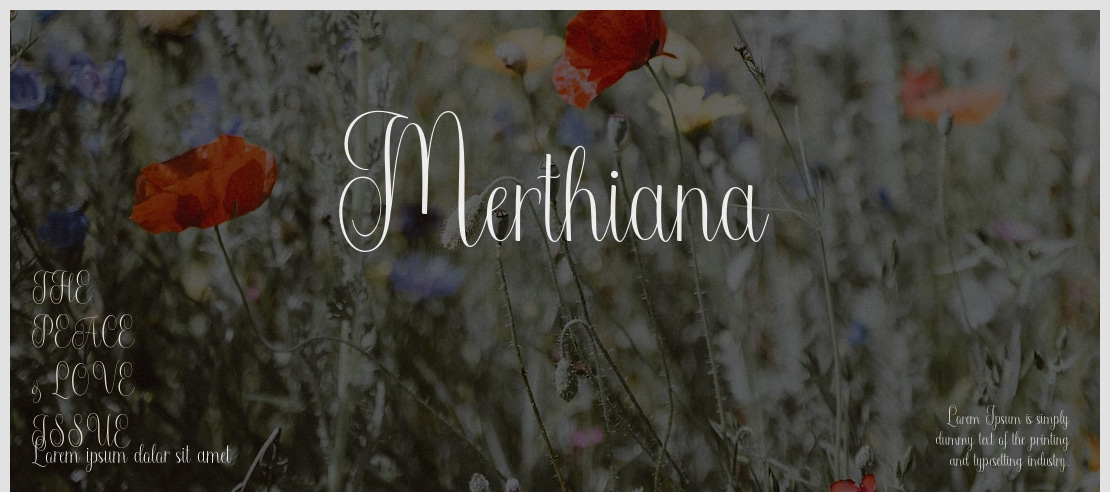 Merthiana Font
