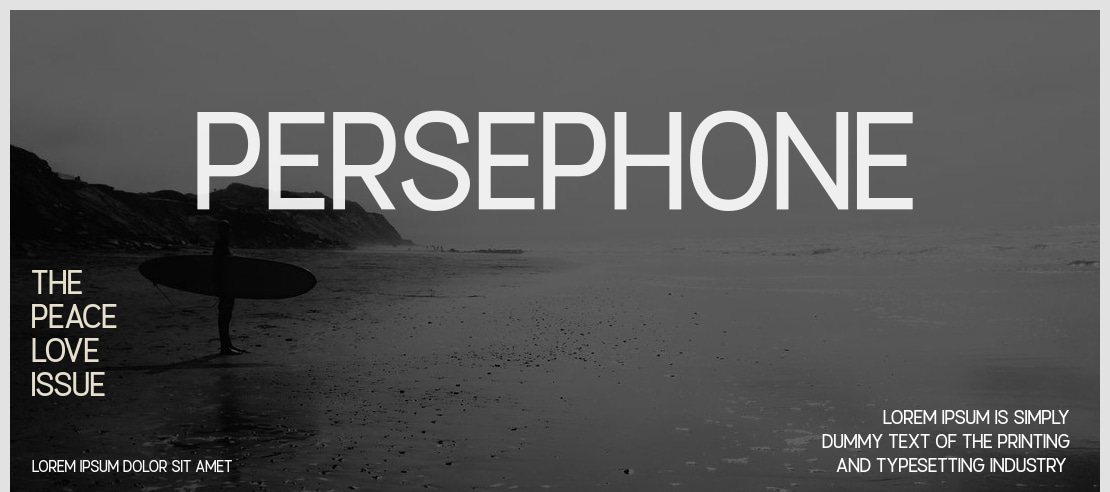 Persephone Font Family