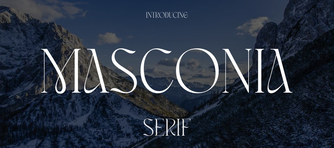 Masconia Font