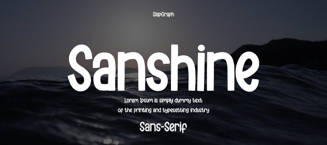 Sanshine Font