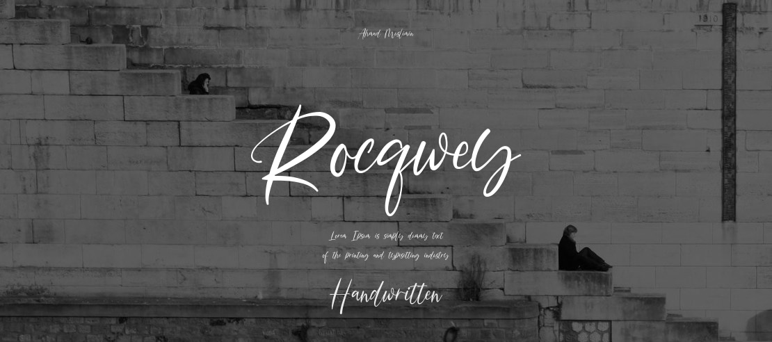 Rocqwey Font