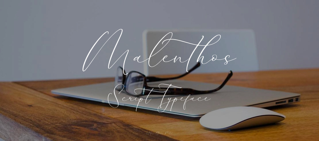 Malenthos Script Font Family