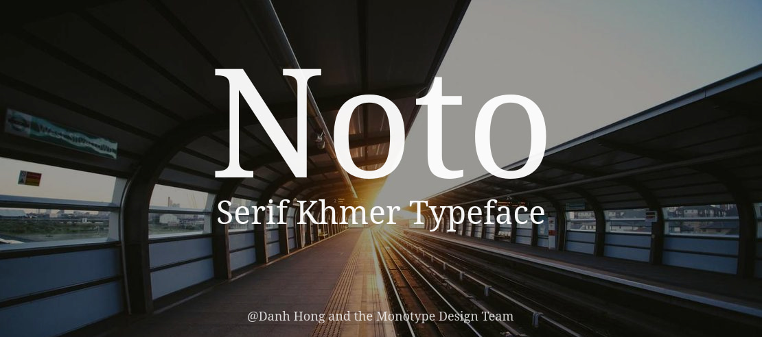 Noto Serif Khmer Font