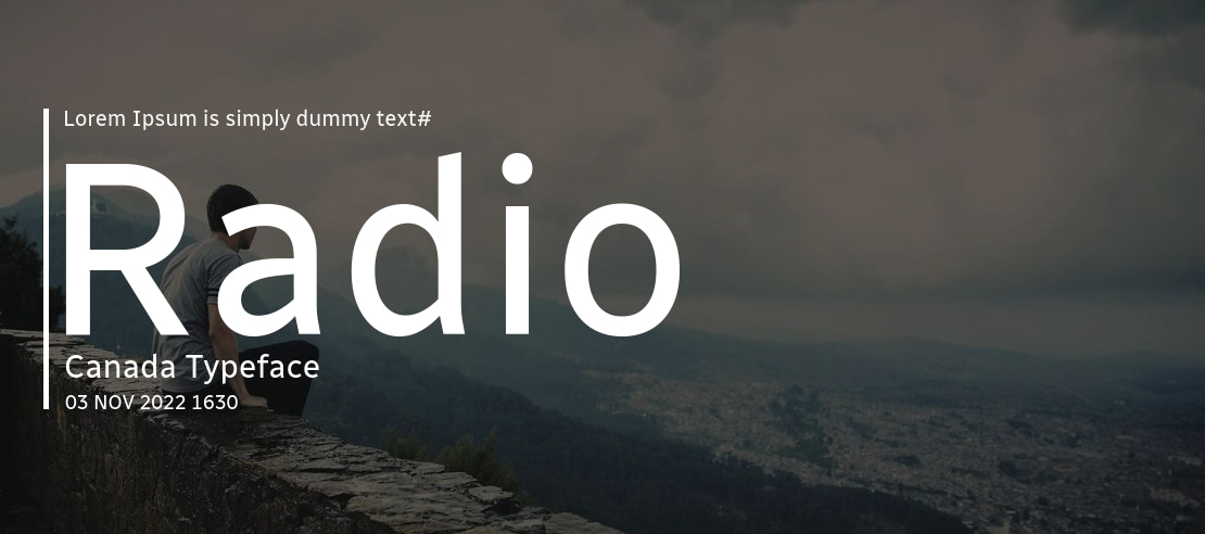 Radio Canada Font Family