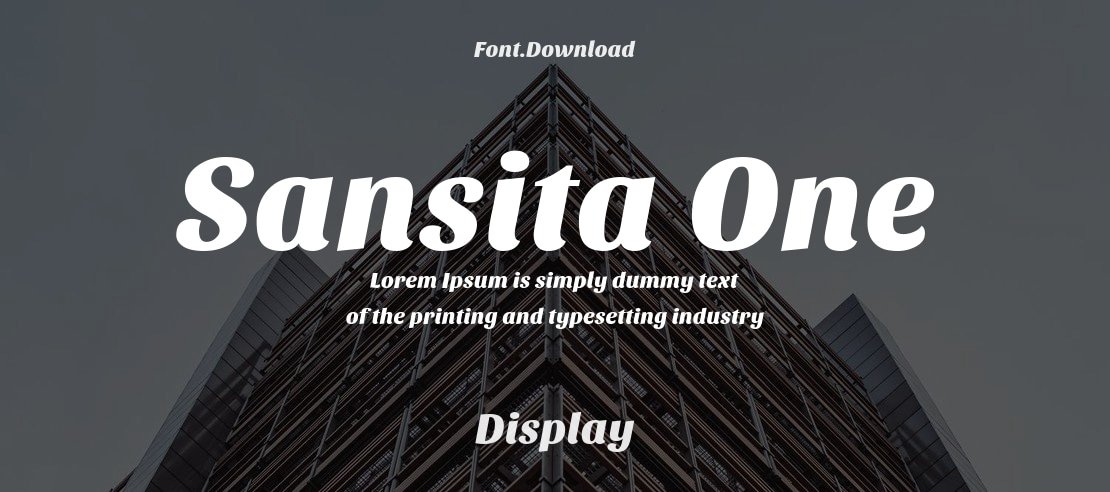 Sansita One Font