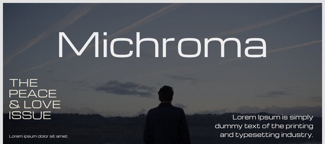 Michroma Font