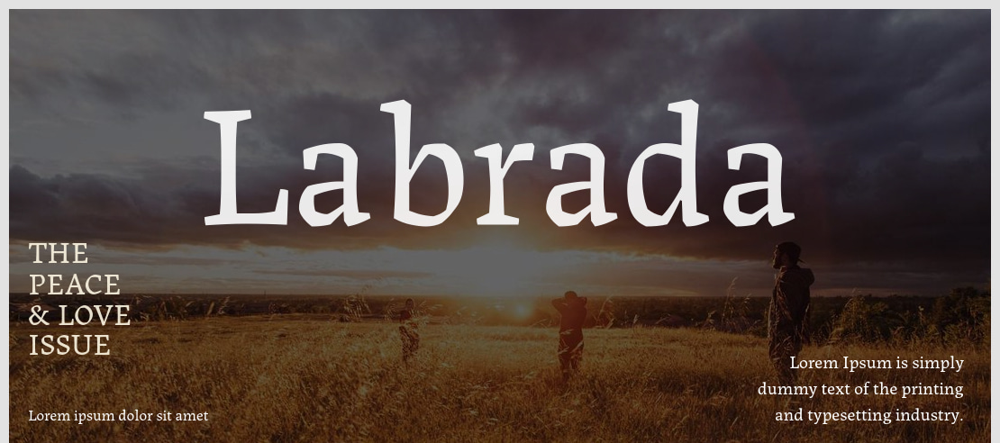 Labrada Font Family