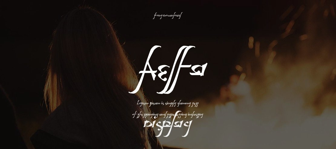 Aelfa Font