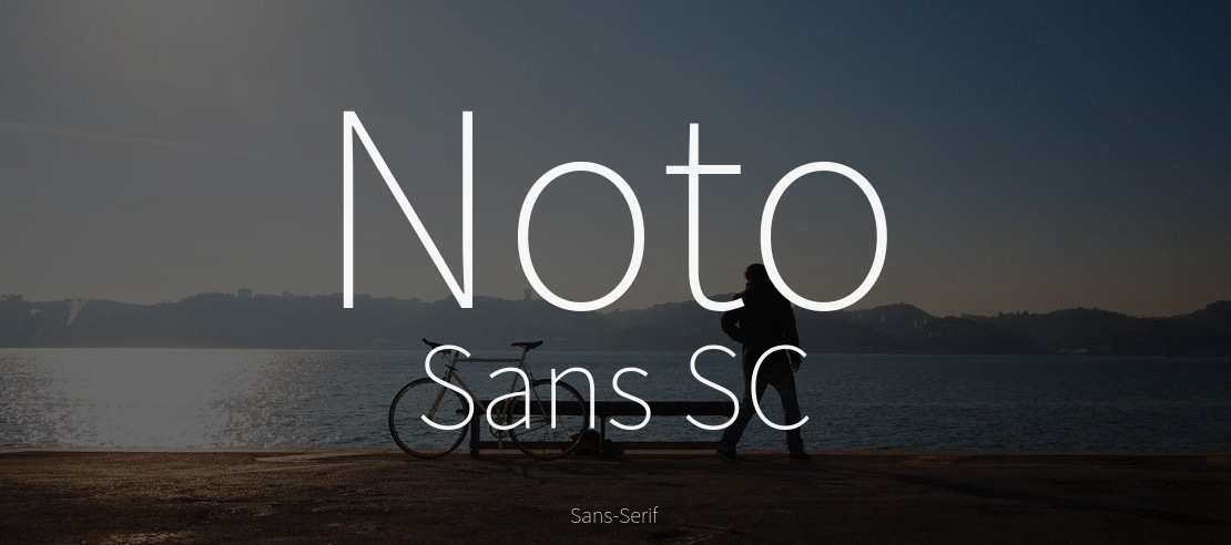 Noto Sans SC Font