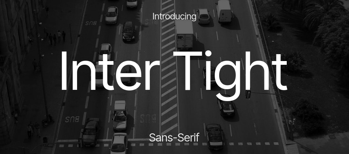 Inter Tight Font Family