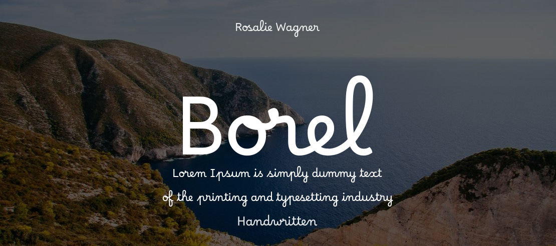 Borel Font