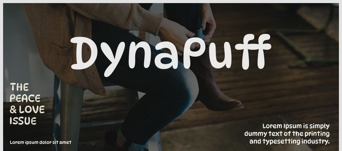 DynaPuff Font