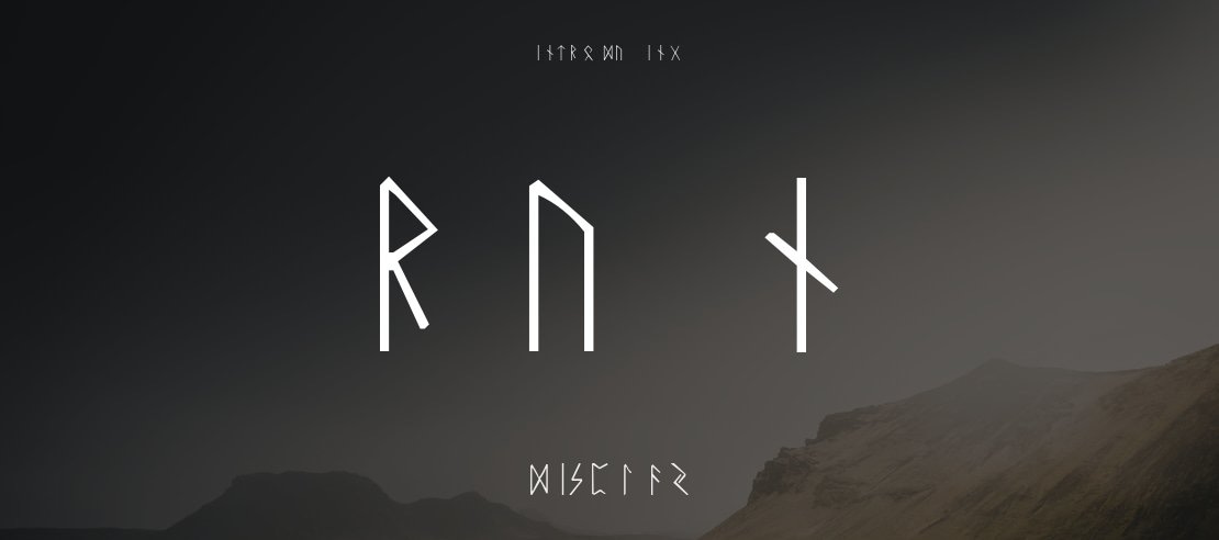 Rune Font