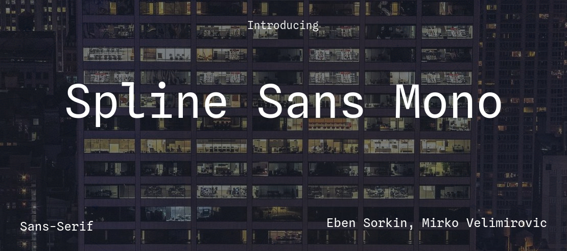 Spline Sans Mono Font Family